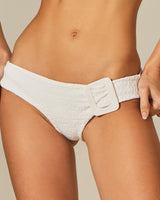 Biquini Bond Textura Tweed Branco - Empress Brasil Nacional