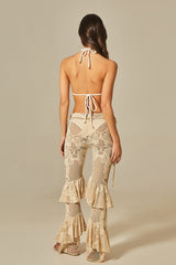 Calça Bell Renda Bege - Empress Brasil Nacional