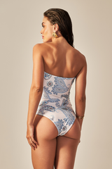 Body Scarf Estampa Paisley Azul - Empress Brasil Nacional