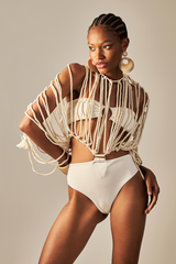 Body Vogue Textura Flat Off White - Empress Brasil Nacional