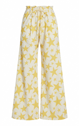 Pantalona Lydia Estampa Star Amarelo - Empress Brasil Nacional