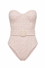 Body Margaux Textura Tweed Rosa - Empress Brasil Nacional