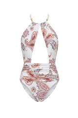 Body Donna Estampa Paisley Rosa