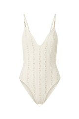 Body Lily Textura Laise Off White