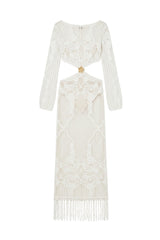 Vestido Rimini Off White - Empress Brasil Nacional