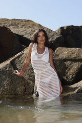 Vestido Victoria Rede Off White - Empress Brasil Nacional