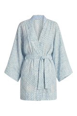 Kimono Clássico Estampa Ciel Bleu - Empress Brasil Nacional