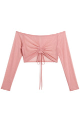 Top Tule Estampa Degradê Blush - Empress Brasil Nacional
