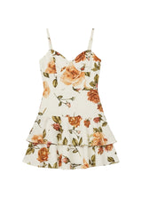Vestido Fete Estampa Rosas - Empress Brasil Nacional
