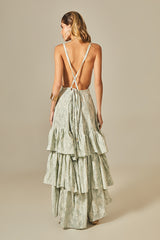 Vestido Aline Estampa Distressed - Empress Brasil Nacional