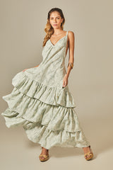 Vestido Aline Estampa Distressed - Empress Brasil Nacional