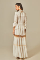 Vestido Gisele Off White - Empress Brasil Nacional
