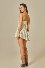 Vestido Fete Estampa Distressed - Empress Brasil Nacional