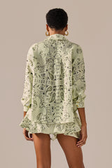 Conjunto Aloura Estampa Bandana Verde