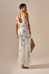 Vestido Martha Textura Off White