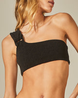 Biquini Bond Textura Tweed Preto - Empress Brasil Nacional