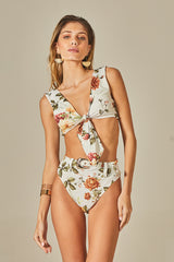 Biquini Beatriz Estampa Rosas - Empress Brasil Nacional