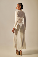 Vestido Sixty Longo Off - Empress Brasil Nacional