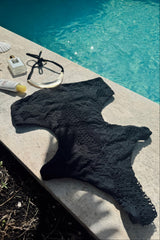 Body Bardot Textura Preto - Empress Brasil Nacional