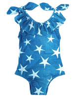 Maiô Itacaré Infantil Estampa Star Denim - Empress Brasil Nacional