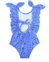 Maiô Itacaré Infantil Estampa Bandana Roxo - Empress Brasil Nacional