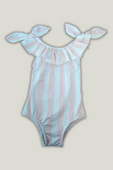 Maiô Itacaré Infantil Estampa Listras Pink - Empress Brasil Nacional