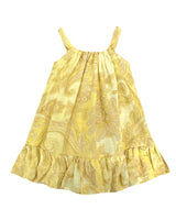 Vestido Bella Estampa Barroco Amarelo - Empress Brasil Nacional