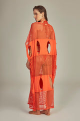 Túnica Nikki Vermelho Coral - Empress Brasil Nacional