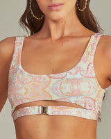 Biquini Roxy Estampa Paisley Verde - Empress Brasil Nacional