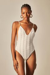 Body Lily Textura Laise Off White - Empress Brasil Nacional
