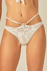 Biquini Sereia Renda Off White - Empress Brasil Nacional