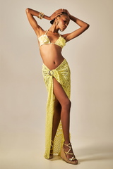 Canga Buzios Renda Amarelo - Empress Brasil Nacional