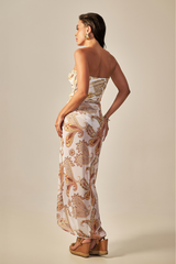 Canga Buzios Estampa Paisley Amarelo - Empress Brasil Nacional