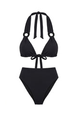 Biquini Barbara Textura Firm Preto
