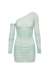 Vestido Yasmin Estampa Degradê Verde