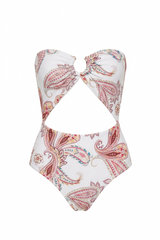 Body Scarf Estampa Paisley Rosa - Empress Brasil Nacional