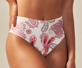 Biquíni Bardot Estampa Paisley Rosa