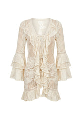Vestido Isabel Renda Off White