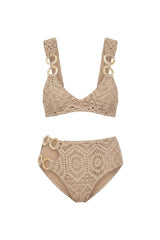 Biquini Sloane Renda Nude