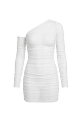 Vestido Yasmin Tule Branco