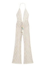 Macacão Lace Rede Off White - Empress Brasil Nacional