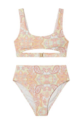 Biquini Roxy Estampa Paisley Verde - Empress Brasil Nacional