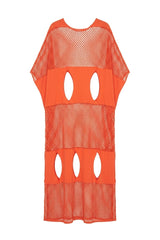 Túnica Nikki Vermelho Coral - Empress Brasil Nacional