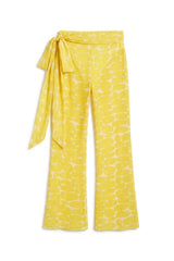 Calça Pantalona Voil Leblon Amarelo - Empress Brasil Nacional