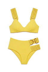 Biquini Sloane Rustic Amarelo Margarida - Empress Brasil Nacional