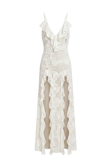 Vestido Martha Renda Off White