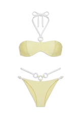 Biquini Lola Estampa Degradê Amarelo