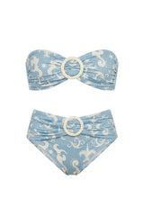Biquini Melanie Tie Estampa Western