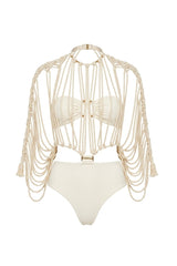Body Vogue Textura Flat Off White