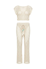 Conjunto Yaya Rede Off White